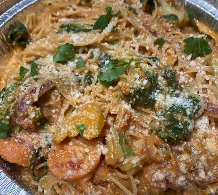 Vegetarian Primavera Pasta